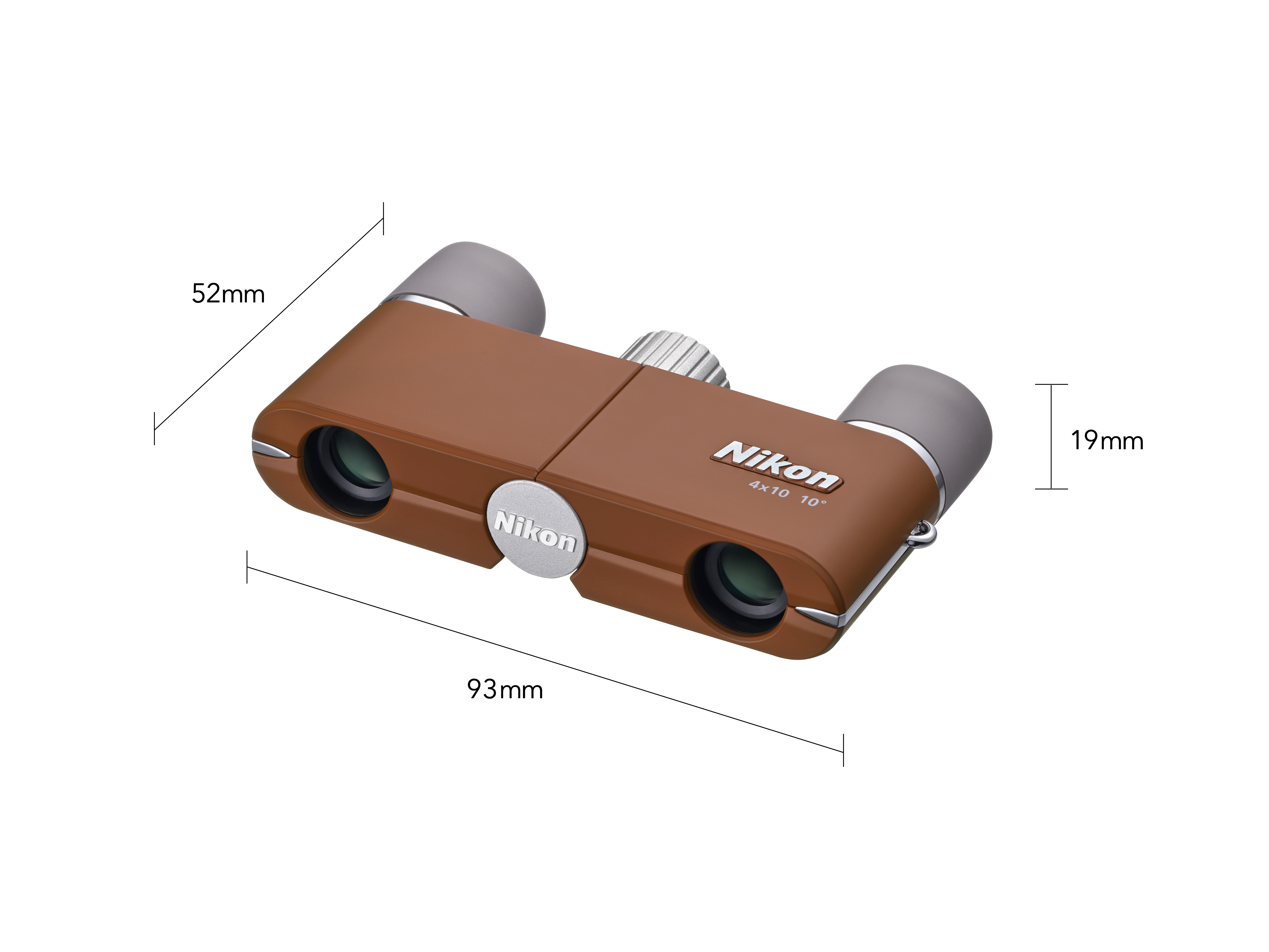 Nikon Theater 4x10 DCF brown NEW