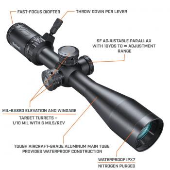 BUSHNELL AR Optics 3-12x40 DZ223 Bl